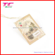 off-Set Printed Paper Swing Tags for Quality Garments